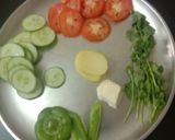 A picture of step 2 of Cheese veg sandwich.