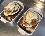 Une image de l'étape 5 de Aubergine XXL farcie au bœuf, légumes et parmesan.