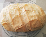 Kovász nélküli (élesztős) kenyér recept fázis 4 fotója