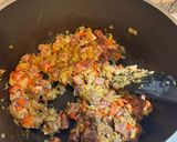 Foto del paso 5 de la receta: Guiso de Lentejas con Roast Beef y salchichas - económica/ low cost