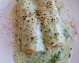 Foto del paso 22 de la receta: Canelones de pollo asado con bechamel de pesto