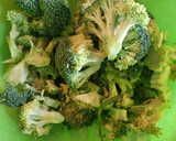 Foto del paso 1 de la receta: Brócoli con jengibre y champiñones Portobello