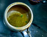 A picture of step 3 of Sindhi Dal Moong.
