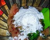 A picture of step 5 of Chicken burger petties.
