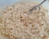 Túrós, zabpehelylisztes, zabpelyhes sajtos "pogácsa" GM recept fázis 2 fotója