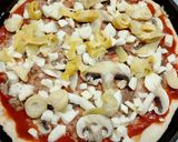 Foto del passaggio 13 della ricetta Pizza di terra e mare