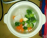 Foto langkah ke 1 dari resep MPasi 6m+ bubur brokoli+wortel❤.