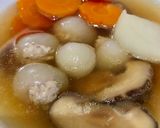 Foto langkah ke 6 dari resep Sup Longan isi Ayam.