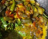 A picture of step 15 of Masala Bhindi Do Pyaza.