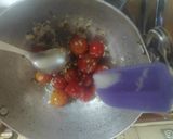 A picture of step 2 of Tomato wala paneer.
