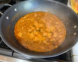 A picture of step 3 of Creamy Tomato Garlic Butter Chicken Pasta.
