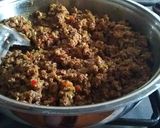 Foto del paso 3 de la receta: Berenjena y calabacín relleno de carne molida