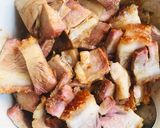 Hình bước làm 1 của món Heo quay kho dưa cải chua