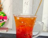 A picture of step 11 of Boba Tea - with Strawberry milk And Strawberry Ice Boba Tea.