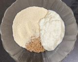 A picture of step 1 of Kurakure Mazedaar Barley Roti Ke Pancake { leftover ka makeover}.