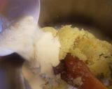 A picture of step 3 of Sweet rice with semolina.