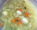 Foto langkah ke 5 dari resep Sup Sayur Telur Puyuh.