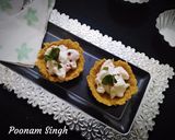 पास्ता बिस्किट मिनी टार्ट (Pasta biscuit mini tart recipe in Hindi) रेसिपी चरण 5 फोटो