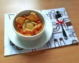 รูปขั้นตอนการทำที่ 4 ของ Banana Bread Pudding