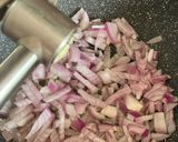 Foto del paso 3 de la receta Espirales con panceta salada ibérica, para comer en familia