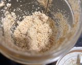 A picture of step 2 of Rice laddo.