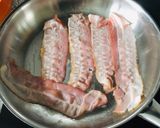 Pas rețetă Sos de mazăre cu găluște de făină și bacon 5 fotografie