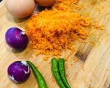 A picture of step 1 of Egg & Soya chilla – 20 Min Protein Breakfast.