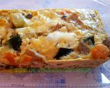 Foto del paso 10 de la receta Pastel de verduras con boletus en microondas
