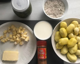 Foto del paso 1 de la receta: Ñoquis con salsa de queso brie y pesto a la ligure casero