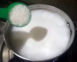 A picture of step 1 of Fluffy coffee.