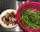 空心菜炒五花肉的食譜步驟2照片