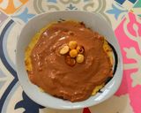 Foto del paso 3 de la receta: Banana mug cake con crema de 🍫 (saludable/fit)
