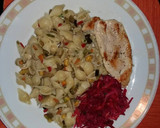 Foto del paso 6 de la receta: Pasta de caracoles con vegetales salteados