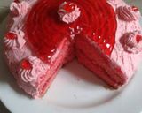 Foto langkah ke 6 dari resep Sponge Cake Strawberry.
