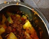 A picture of step 5 of Urad bari vegetable.