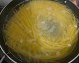 A picture of step 3 of Tik-tok Viral Pasta.