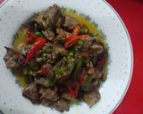 Foto langkah ke 3 dari resep Oseng ati ampela mercon.