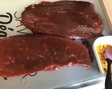A picture of step 4 of Beef Filets with Marinated Garlic, Thyme, and Rosemary.