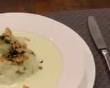 A picture of step 6 of Chilled cucumber, cauliflower and ginger cold soup.