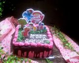 Foto langkah ke 6 dari resep Cake ultah little pony.