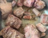 A picture of step 1 of Spicy Oxtail.