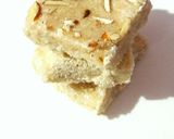 A picture of step 9 of Suji Barfi.