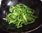 A picture of step 3 of Dry Manchurian.