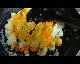 A picture of step 5 of Mango Rasna sandesh.