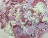 Foto del paso 3 de la receta: Calzón de jamón, queso dambo y Milán