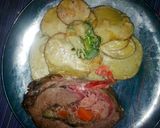 Foto del paso 3 de la receta: Lomo relleno con papas selladas al verdeo