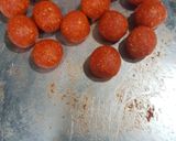 A picture of step 5 of Cashew designer sweet.