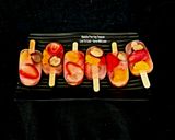 A picture of step 4 of Lemon Shikanji Mix Fruits Ice Candy Popsicles.