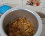 A picture of step 8 of Mutton donne biriyan.