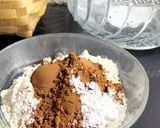 Foto langkah ke 1 dari resep Choco Banana Cake (1 telor No Mixer).